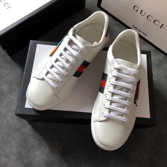 NEWGucci leather casual shoes for women